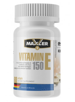 Maxler Vitamin E Natural form 150mg 60 капс