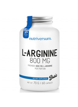  L-Arginine 800 mg.