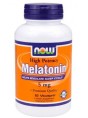 NOW Melatonin 5 mg 60 капс.