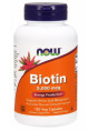 NOW Biotin 5000 mg. 